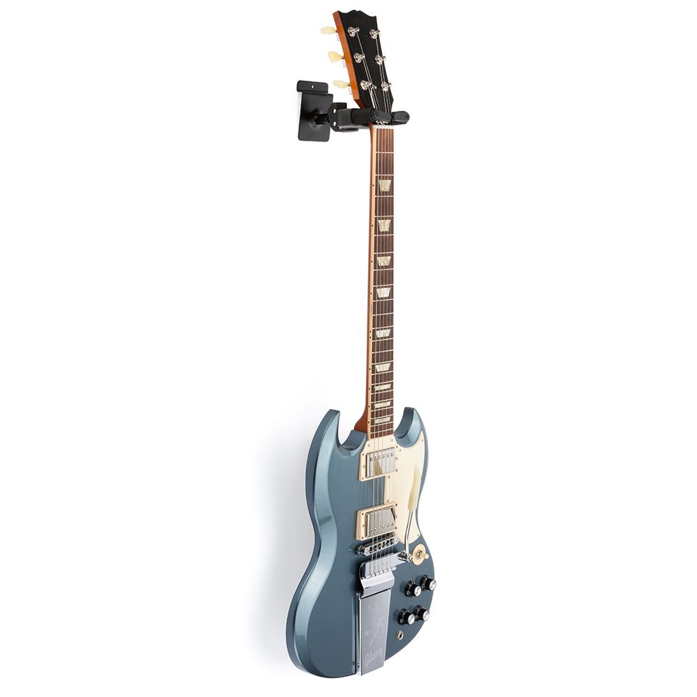 NEW Hercules GSP39SB Auto Grip System Guitar Hanger, Slat Wall Mount, Short Arm eBay